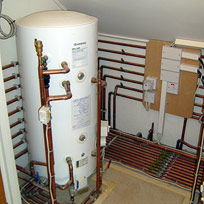 central heating system